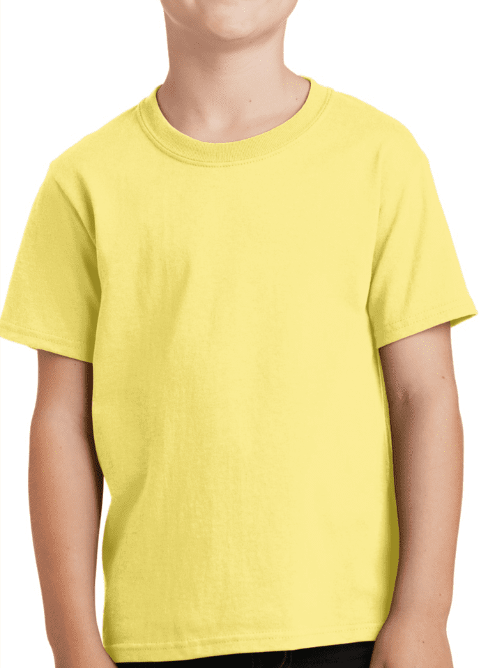 Camiseta Infantil - Lisa Amarela