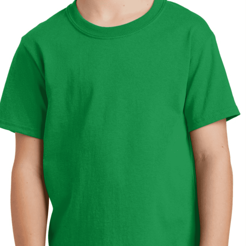 Camiseta Infantil - Lisa Verde Bandeira